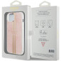Apple iPhone 15 Plus Hülle Guess 4G Gold Stripe Elegant  Rosa