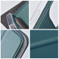 Motorola Edge 40 Book Handytaschen Smart Magneto book Dunkelgrün