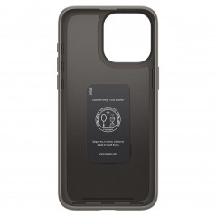 Apple iPhone 15 Pro Max Hülle Spigen Thin Fit Dunkles Blaugrau