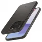 Apple iPhone 15 Pro Max Hülle Spigen Thin Fit Dunkles Blaugrau