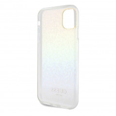Apple iPhone 11 Hülle Guess IML Faceted Mirror Elegant  Disco schillernd