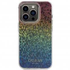 Apple iPhone 14 Pro Max Hülle Guess IML Faceted Mirror Elegant  Disco schillernd