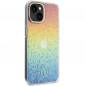 Apple iPhone 15 Hülle Guess IML Faceted Mirror Elegant  Disco schillernd