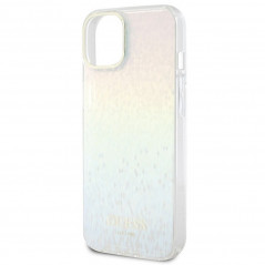 Apple iPhone 15 Hülle Guess IML Faceted Mirror Elegant  Disco schillernd