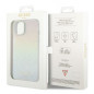 Apple iPhone 15 Hülle Guess IML Faceted Mirror Elegant  Disco schillernd
