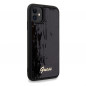 Apple iPhone 11 Hülle Guess Sequin Script Metal Elegant  Schwarz