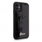 Apple iPhone 11 Hülle Guess Sequin Script Metal Elegant  Schwarz