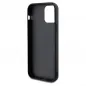 Apple iPhone 12 Hülle Guess Sequin Script Metal Elegant  Schwarz