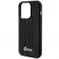 Apple iPhone 13 Pro Max Hülle Guess Sequin Script Metal Elegant  Schwarz