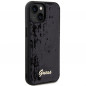 Apple iPhone 14 Hülle Guess Sequin Script Metal Elegant  Schwarz