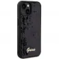 Apple iPhone 14 Hülle Guess Sequin Script Metal Elegant  Schwarz