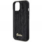 Apple iPhone 14 Hülle Guess Sequin Script Metal Elegant  Schwarz