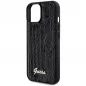 Apple iPhone 14 Hülle Guess Sequin Script Metal Elegant  Schwarz