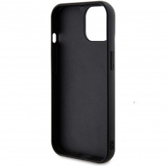 Apple iPhone 14 Hülle Guess Sequin Script Metal Elegant  Schwarz