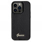 Apple iPhone 14 Pro Hülle Guess Sequin Script Metal Elegant  Schwarz