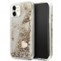 Apple iPhone 11 Hülle Guess Liquide Glitter Charms Elegant  Gold