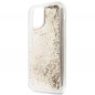 Apple iPhone 11 Hülle Guess Liquide Glitter Charms Elegant  Gold