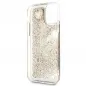 Apple iPhone 11 Hülle Guess Liquide Glitter Charms Elegant  Gold
