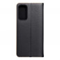 Samsung Galaxy A15 LTE Book Handytaschen LUNA Book Gold Elegant  Schwarz