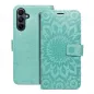 Samsung Galaxy A15 LTE Book Handytaschen MEZZO Book Mandala  Grün