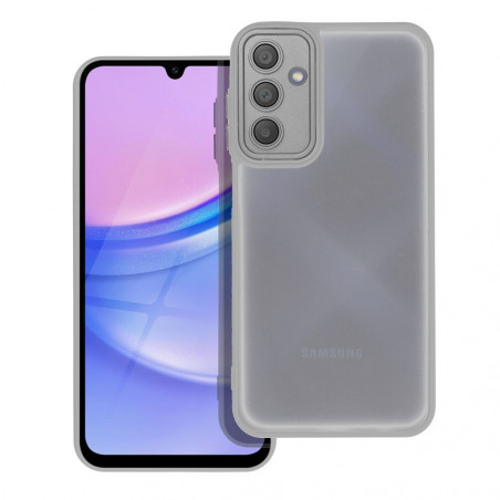 Samsung Galaxy A15 LTE Hülle VARIETE Elegant  Stahl