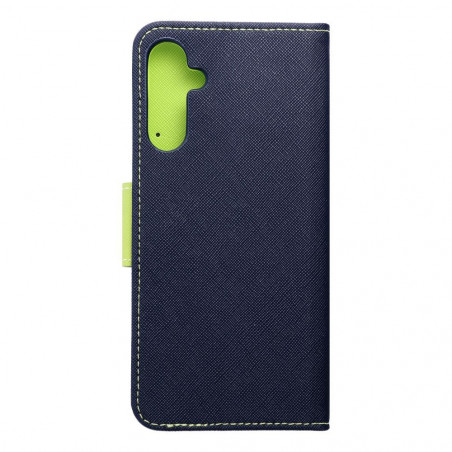 Samsung Galaxy A15 LTE Book Handytaschen Fancy Book Marine / Limette