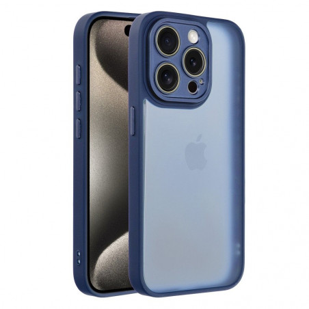 Apple iPhone 8 Hülle VARIETE Elegant  Navy blau