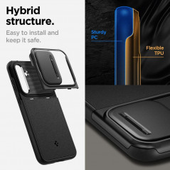 Samsung Galaxy S23 FE Hülle Spigen Armor Schwarz