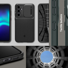 Samsung Galaxy S23 FE Hülle Spigen Armor Schwarz