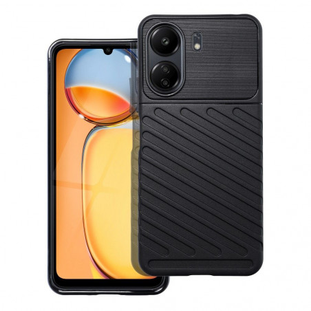 XIAOMI Redmi 13C Hülle THUNDER Schwarz