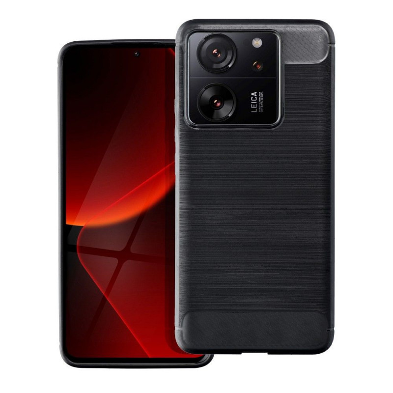 XIAOMI 13T Pro Hülle Carbon Elegant  Schwarz