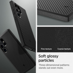 Samsung Galaxy S24 ULTRA Hülle Spigen Armor Elegant  Schwarz