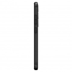 Samsung Galaxy S24 ULTRA Hülle Spigen Armor Kohlenstoff-Faser, Elegant  Schwarz