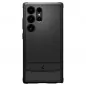 Samsung Galaxy S24 ULTRA Hülle Spigen Armor Kohlenstoff-Faser, Elegant  Schwarz