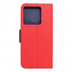 XIAOMI 13T Pro Book Handytaschen Fancy Book Rot / Marine