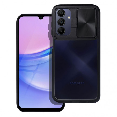 Samsung Galaxy A15 LTE Hülle Slider Schwarz