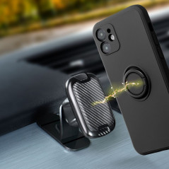 Samsung Galaxy A35 Hülle Silicone ring Schwarz