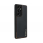Samsung Galaxy A35 Hülle Leather Schwarz