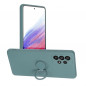 Samsung Galaxy A55 Hülle Silicone ring Grün