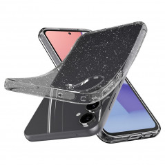 Samsung Galaxy S23 FE Hülle Spigen Liquid Crystal Kristallklar  Glitzerkristall