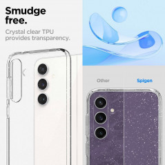 Samsung Galaxy S23 FE Hülle Spigen Liquid Crystal Kristallklar  Glitzerkristall
