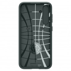 Samsung Galaxy S23 FE Hülle Spigen Optik Armor Abgrundgrün