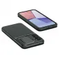 Samsung Galaxy S23 FE Hülle Spigen Optik Armor Abgrundgrün