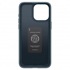 Apple iPhone 15 Pro Max Hülle Spigen Thin Fit Metallplatte