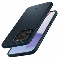 Apple iPhone 15 Pro Max Hülle Spigen Thin Fit Metallplatte