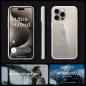 Apple iPhone 15 Pro Max Hülle Spigen Ultra Hybrid Kristallklar  Natürliches Titan