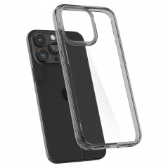 Apple iPhone 15 Pro Hülle Spigen Ultra Hybrid Kristallklar  Weltraumkristall