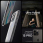 Apple iPhone 15 Pro Hülle Spigen Ultra Hybrid Kristallklar  Weltraumkristall