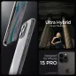 Apple iPhone 15 Pro Hülle Spigen Ultra Hybrid Kristallklar  Weltraumkristall