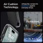 Apple iPhone 15 Pro Hülle Spigen Ultra Hybrid Kristallklar  Weltraumkristall